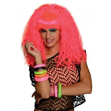 Pink Rock N Rave Wig - Rubies Costumes & Accessories - HalloweenCostumes4U.com - Accessories