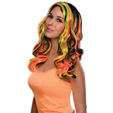 Multi Streaks Wig - Various Colors - Rubies Costumes & Accessories - HalloweenCostumes4U.com - Accessories