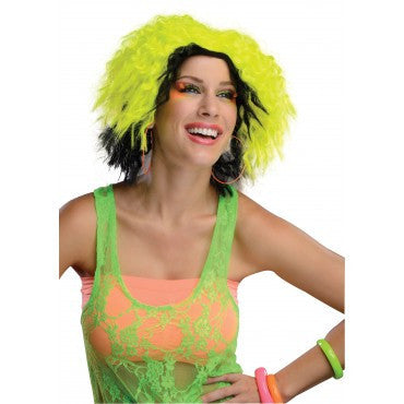 Neon Chic Wig - Various Colors - HalloweenCostumes4U.com - Costume Props & Accessories