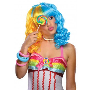 Lollipop Wig - Various Colors - HalloweenCostumes4U.com - Costume Props & Accessories
