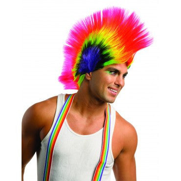 Rave Punk Mohawk Wig - Rubies Costumes & Accessories - HalloweenCostumes4U.com - Accessories