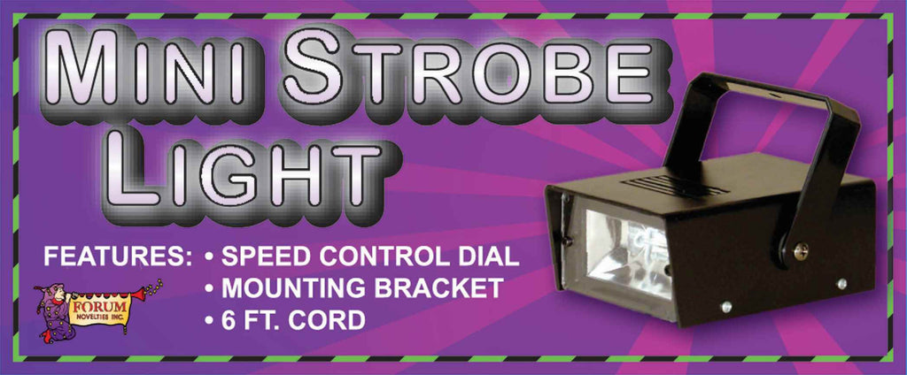 Halloween Party Decorations Mini Strobe Light - Rubies Costumes & Accessories - HalloweenCostumes4U.com - Decorations