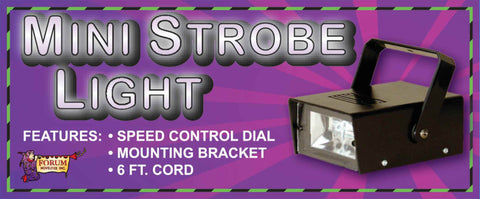 Halloween Party Decorations Mini Strobe Light - Rubies Costumes & Accessories - HalloweenCostumes4U.com - Decorations