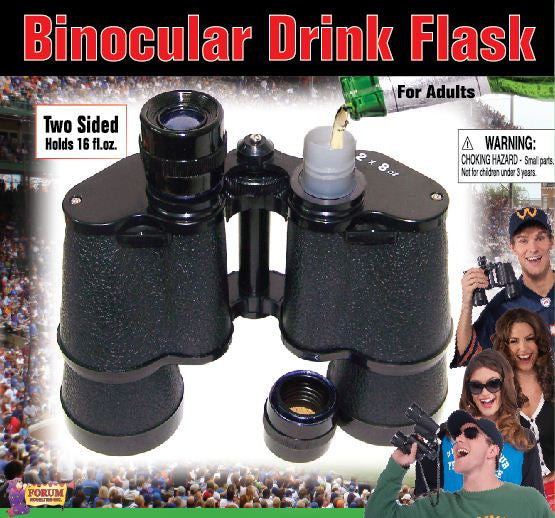 Binocular Flask - HalloweenCostumes4U.com - Costume Props & Accessories