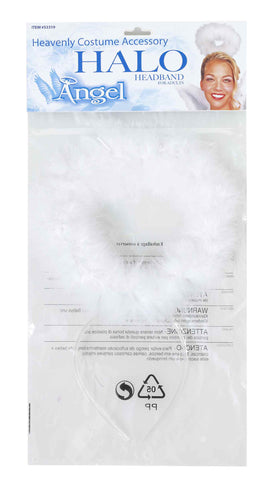 Marabou Angel Halo - Rubies Costumes & Accessories - HalloweenCostumes4U.com - Accessories