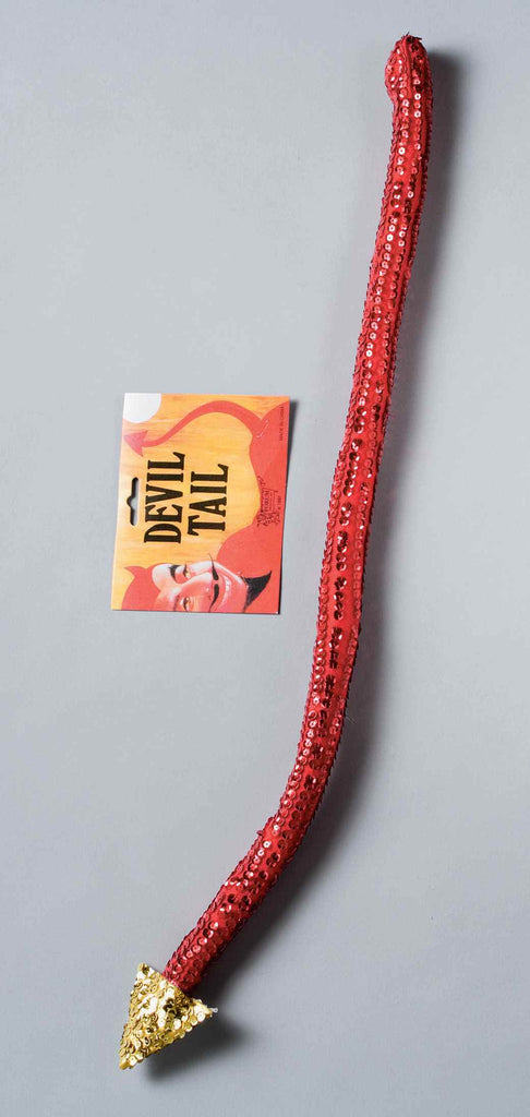 Sequin Devil Tail  Costume Accessory Gold Tip - Rubies Costumes & Accessories - HalloweenCostumes4U.com - Accessories