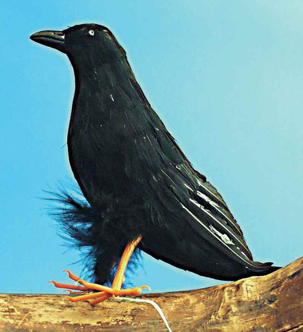 Raven Halloween Decoration 10 inch Raven - Rubies Costumes & Accessories - HalloweenCostumes4U.com - Decorations