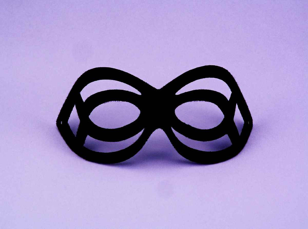 Simply Seduction Black Eye Mask - Rubies Costumes & Accessories - HalloweenCostumes4U.com - Accessories