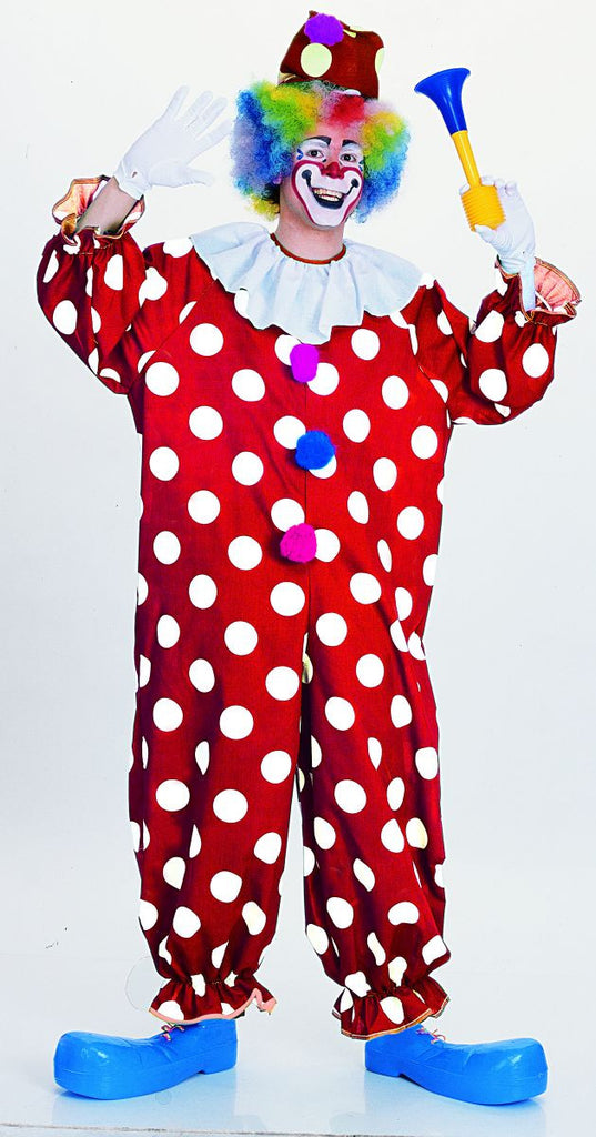 Adults Dotted Clown Costume