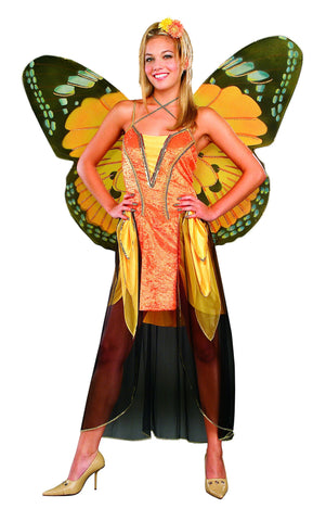 Womens Orange Butterfly Costume - Rubies Costumes & Accessories - HalloweenCostumes4U.com - Adult Costumes