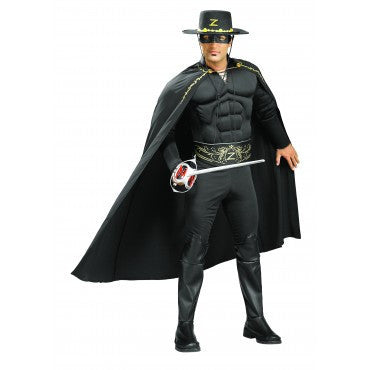 Mens Deluxe Zorro Costume - Rubies Costumes & Accessories - HalloweenCostumes4U.com - Adult Costumes