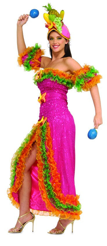 Womens Carmen Miranda Costume - Rubies Costumes & Accessories - HalloweenCostumes4U.com - Adult Costumes