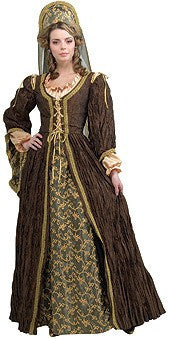 Womens Renaissance Queen Anne Boleyn Costume - Grand Heritage - HalloweenCostumes4U.com - Adult Costumes