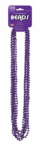 Mardi Gras Beads One Dozen Purple 33 inch Mardi Gras Beads - Rubies Costumes & Accessories - HalloweenCostumes4U.com - Accessories