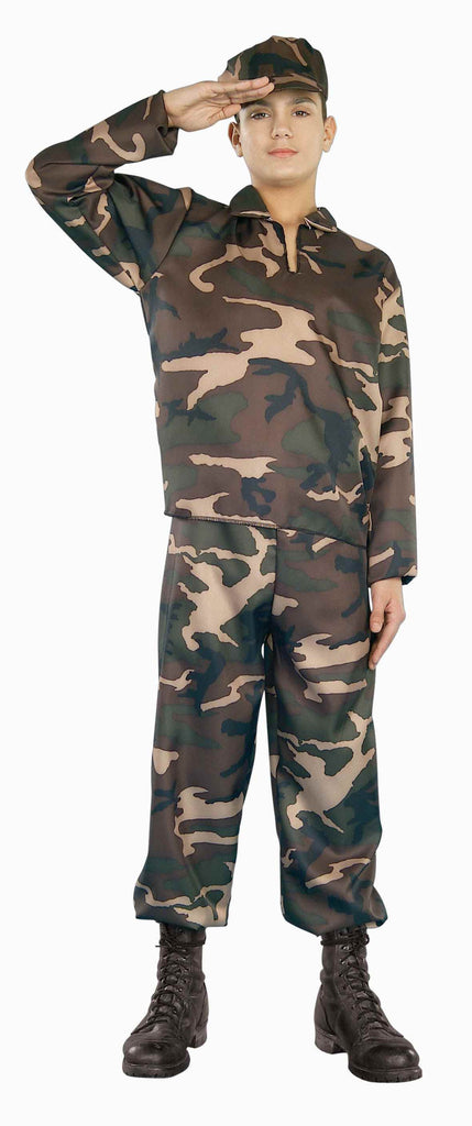 Halloween Costumes Army Soldier Teens Costume - Rubies Costumes & Accessories - HalloweenCostumes4U.com - Adult Costumes