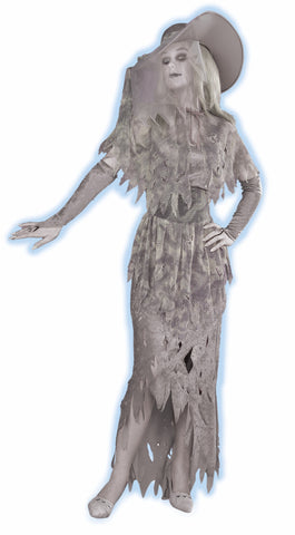 Halloween Costumes GID Ghostly Gal Halloween Costume - Rubies Costumes & Accessories - HalloweenCostumes4U.com - Adult Costumes