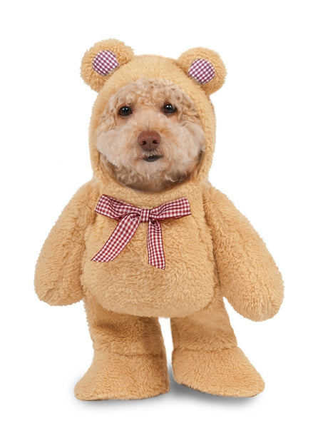 Pets Fluffy Walking Teddy Bear Costume