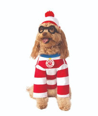 Where's Waldo Pet Costume