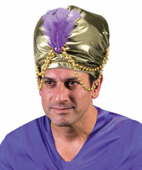 Costume Hats Egyptian Turban w/Bead Trim