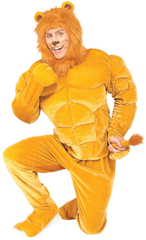 Mens Macho Lion Costume - Rubies Costumes & Accessories - HalloweenCostumes4U.com - Adult Costumes