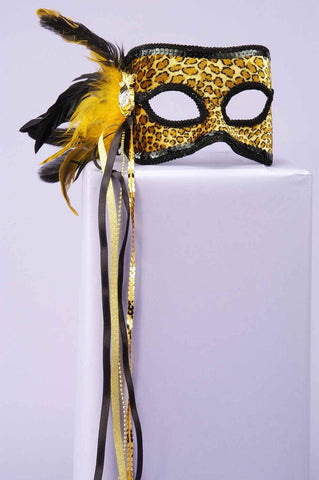 Costume Masks Venetian Leopard Mask - Rubies Costumes & Accessories - HalloweenCostumes4U.com - Accessories