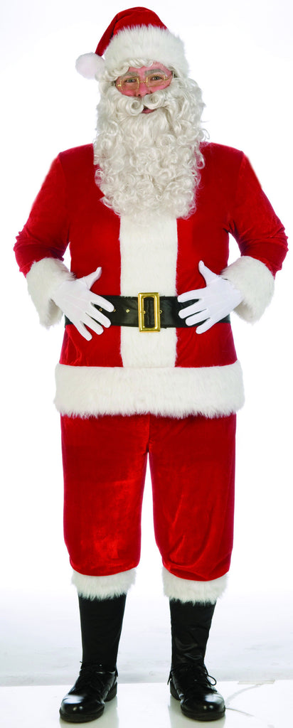 Santa Suits Deluxe Velvet Santa Suit - Rubies Costumes & Accessories - HalloweenCostumes4U.com - Adult Costumes