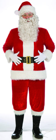 Santa Suits Deluxe Velvet Santa Suit - Rubies Costumes & Accessories - HalloweenCostumes4U.com - Adult Costumes