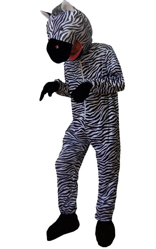 Kids Zebra Mascot Costume - Dress Up America Costumes & Accessories - HalloweenCostumes4U.com - Kids Costumes
