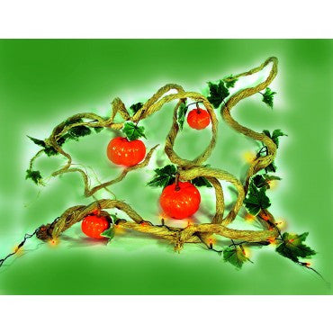 Pumpkin Vine with Lights - Rubies Costumes & Accessories - HalloweenCostumes4U.com - Decorations