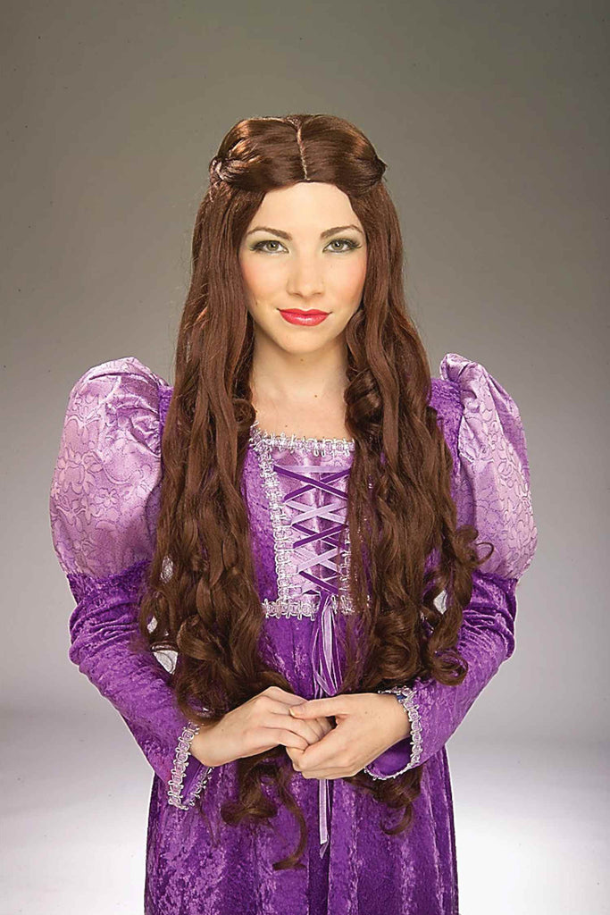 Costume Wigs Long Brown Renaissance Wig - Rubies Costumes & Accessories - HalloweenCostumes4U.com - Accessories