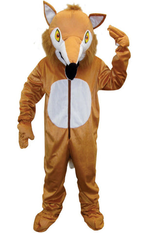 Adults Fox Mascot Costume - Dress Up America Costumes & Accessories - HalloweenCostumes4U.com - Adult Costumes