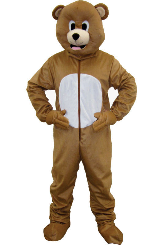 Kids/Toddlers Brown Bear Mascot Costume - Dress Up America Costumes & Accessories - HalloweenCostumes4U.com - Kids Costumes