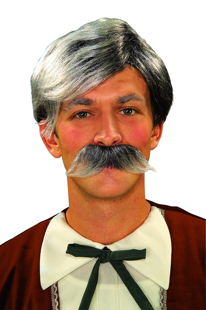 Costume Wig/Moustache Set Grey - Rubies Costumes & Accessories - HalloweenCostumes4U.com - Accessories