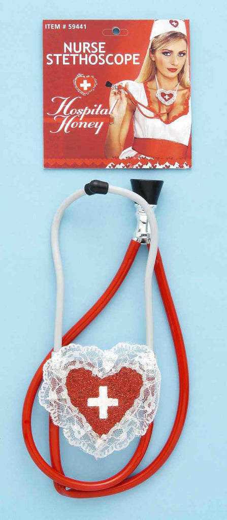 Nurse Costume Stethoscope with Heart - Rubies Costumes & Accessories - HalloweenCostumes4U.com - Accessories