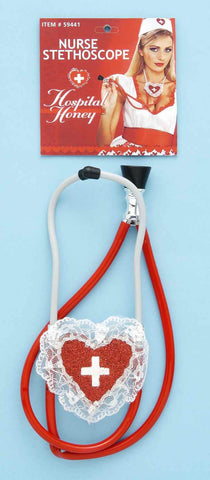 Nurse Costume Stethoscope with Heart - Rubies Costumes & Accessories - HalloweenCostumes4U.com - Accessories