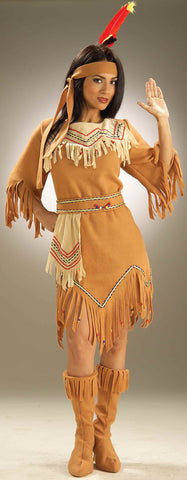 Halloween Costumes Native American Maiden Adult Costume - Rubies Costumes & Accessories - HalloweenCostumes4U.com - Adult Costumes