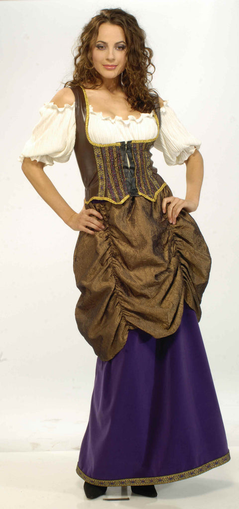 Womens Deluxe Pirate Wench Costume - Rubies Costumes & Accessories - HalloweenCostumes4U.com - Adult Costumes