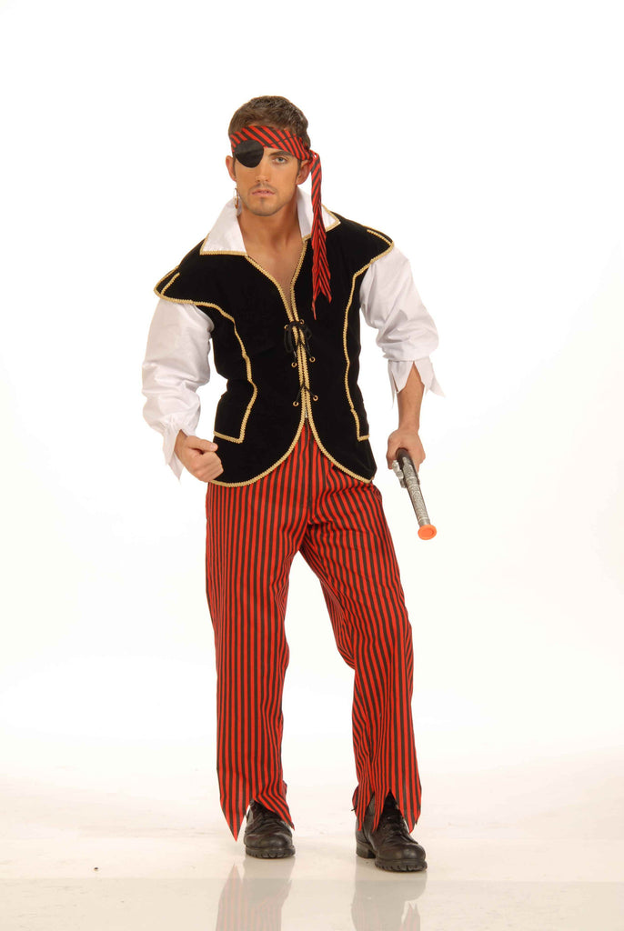 Priate Costumes Men's Pirate Halloween Costume - Rubies Costumes & Accessories - HalloweenCostumes4U.com - Adult Costumes