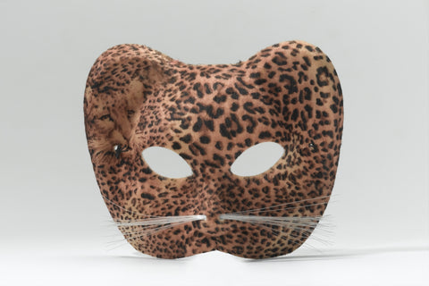 Leopard Eyemask Faux Fur - Rubies Costumes & Accessories - HalloweenCostumes4U.com - Accessories