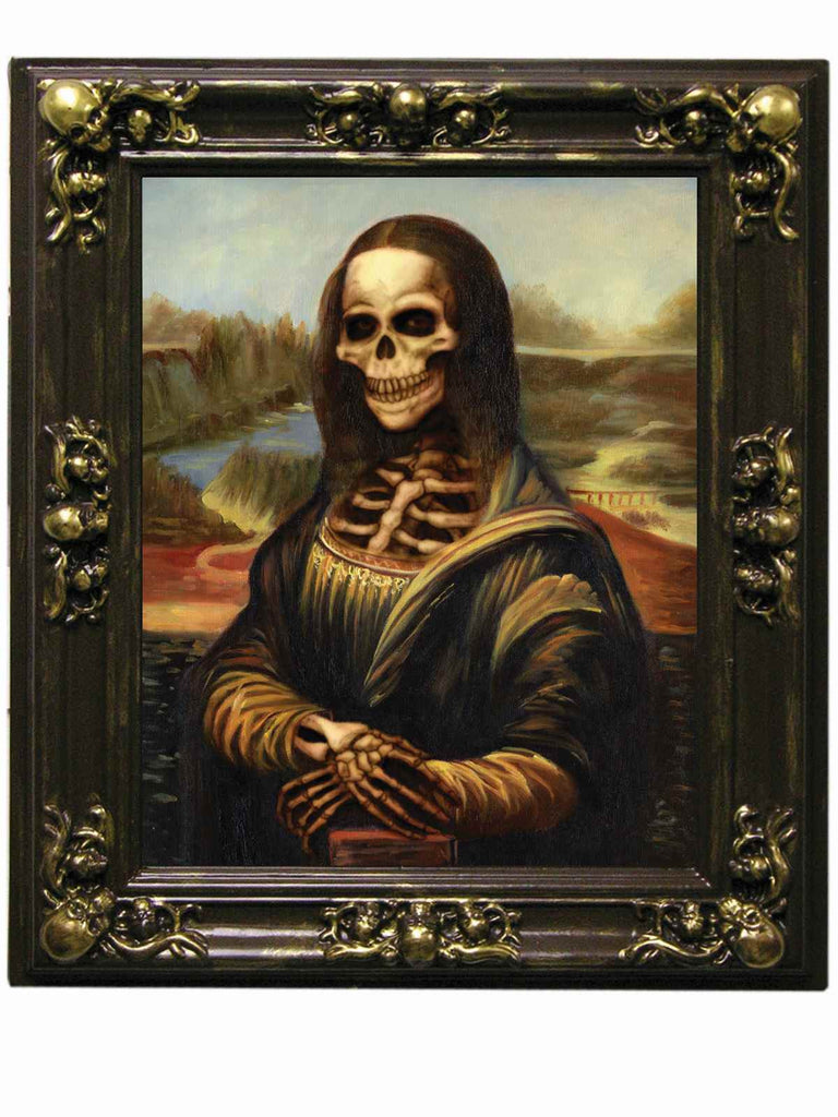 Halloween Decorations Haunted Halloween Painting Mona Lisa Large - Rubies Costumes & Accessories - HalloweenCostumes4U.com - Decorations