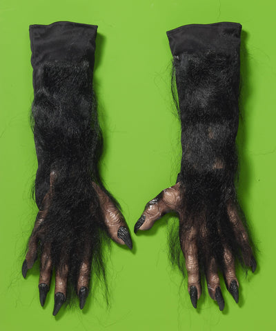 X-Long Werewolf Gloves-Black - Rubies Costumes & Accessories - HalloweenCostumes4U.com - Accessories