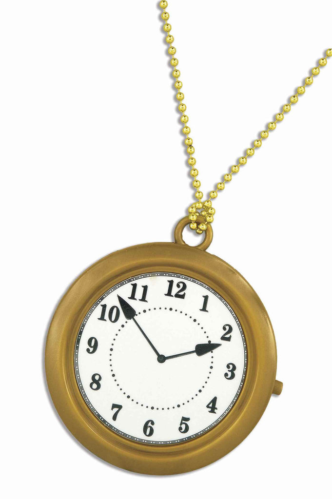 Halloween Rapper Big Clock Necklace - Rubies Costumes & Accessories - HalloweenCostumes4U.com - Accessories