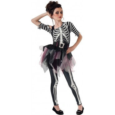 Girls Skeleton Ballerina Costume - Rubies Costumes & Accessories - HalloweenCostumes4U.com - Kids Costumes