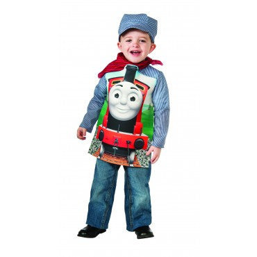 Boys Thomas the Tank Deluxe James Train and Engineer Costume - HalloweenCostumes4U.com - Kids Costumes