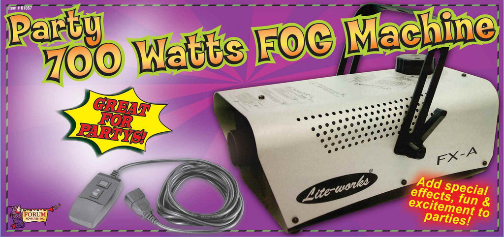 Halloween Party Decorations Fog Machine 700W - Rubies Costumes & Accessories - HalloweenCostumes4U.com - Decorations