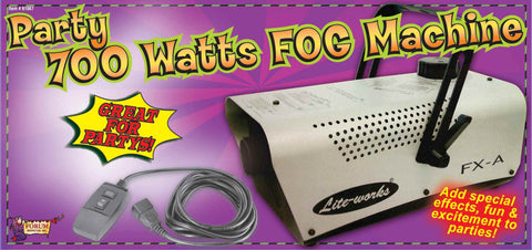 Halloween Party Decorations Fog Machine 700W - Rubies Costumes & Accessories - HalloweenCostumes4U.com - Decorations