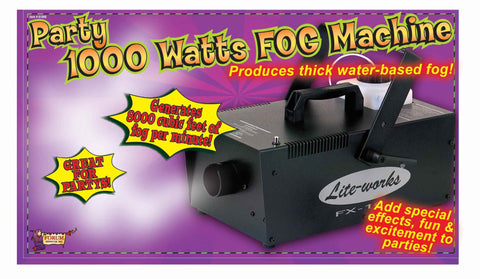 Halloween Party Decorations Fog Machine 1000W - Rubies Costumes & Accessories - HalloweenCostumes4U.com - Decorations