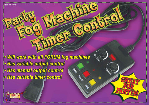 Halloween Fog Machine Timer Control - Rubies Costumes & Accessories - HalloweenCostumes4U.com - Decorations