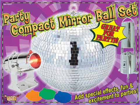 Halloween Lights Hanging Mirror Ball Party Set - Rubies Costumes & Accessories - HalloweenCostumes4U.com - Decorations