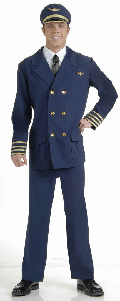 Pilot Costumes Adult Airline Pilot Halloween Costume - Rubies Costumes & Accessories - HalloweenCostumes4U.com - Adult Costumes
